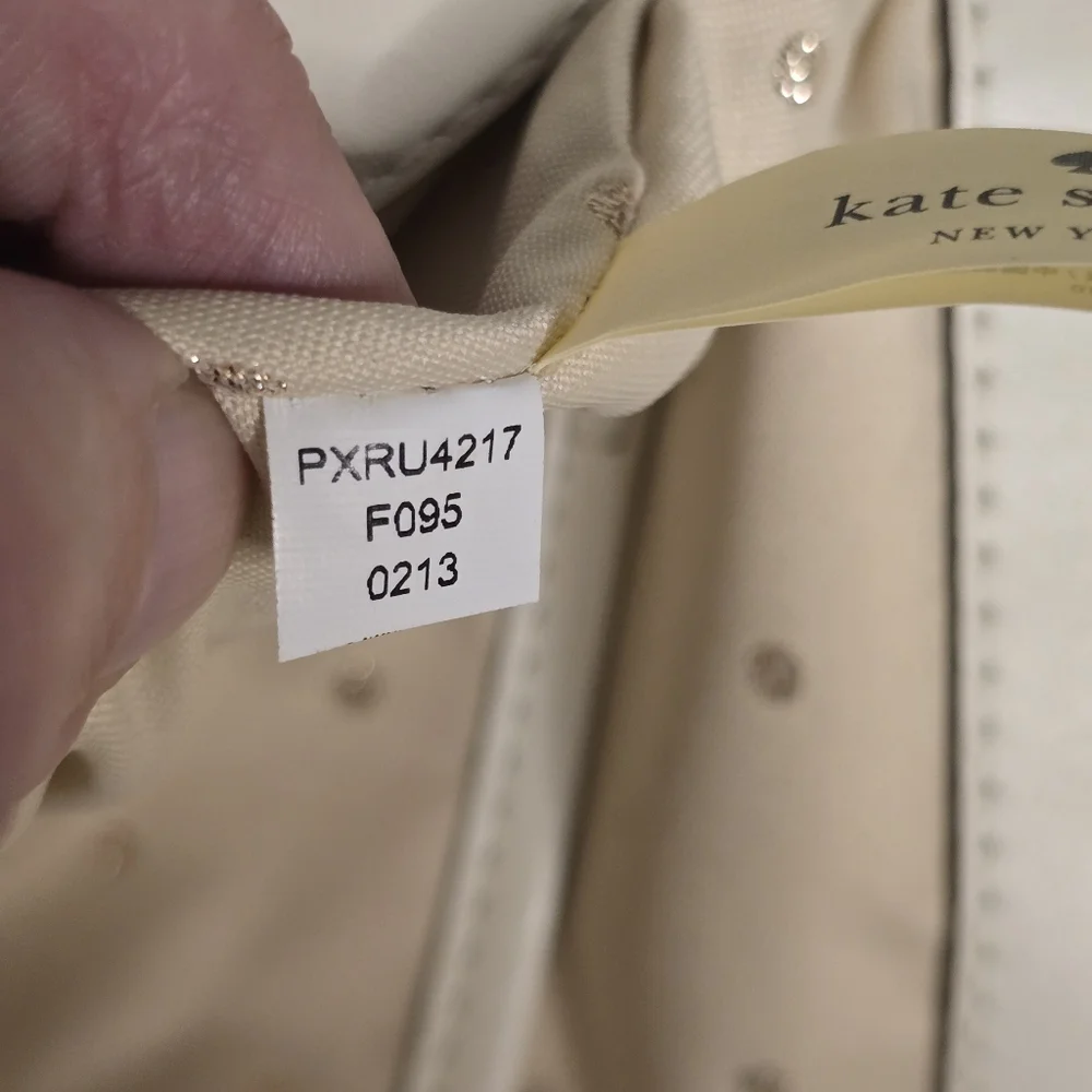 Kate Spade Ivory White Terrace Justine Crossbody bag - Picture 12 of 14